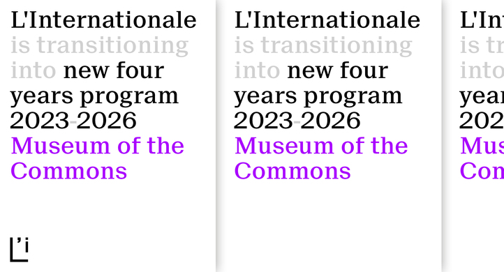 The Museum of the Commons © L'Internationale