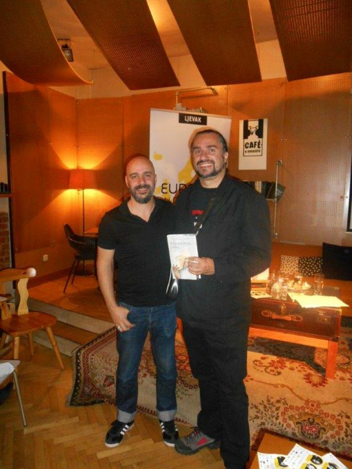 Afonso cruz s urednikom kristijanom vujcicem