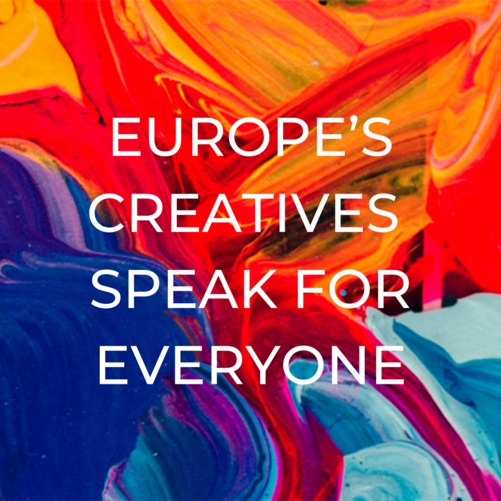 21-04-07 EUROPE’S CREATIVES SPEAK FOR EVERYONE