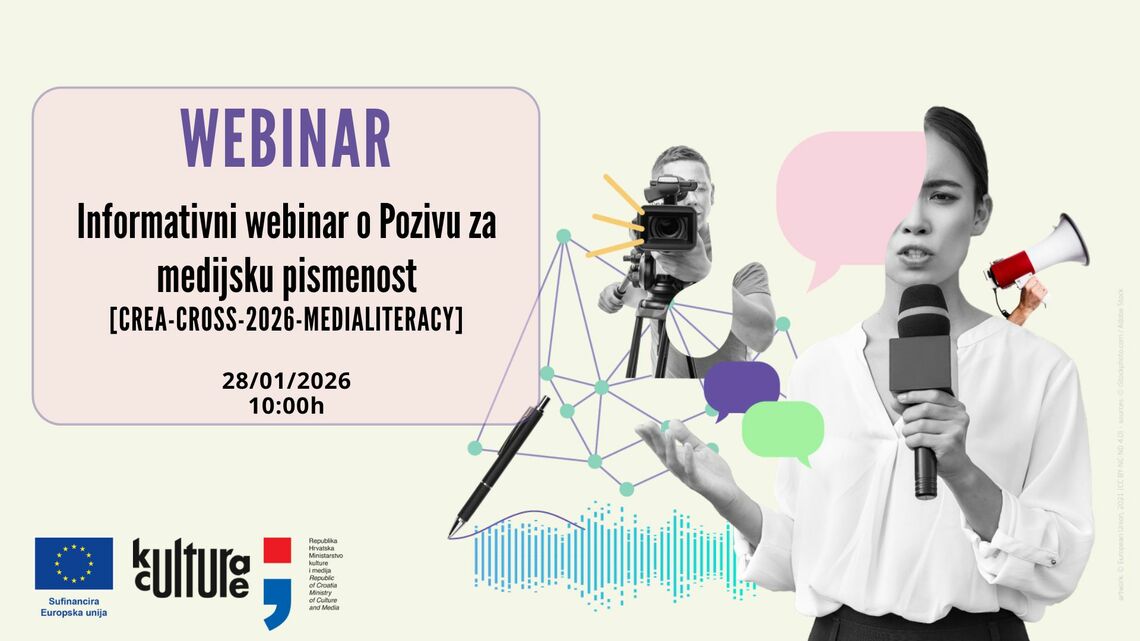 Informativni webinar o Pozivu za medijsku pismenost